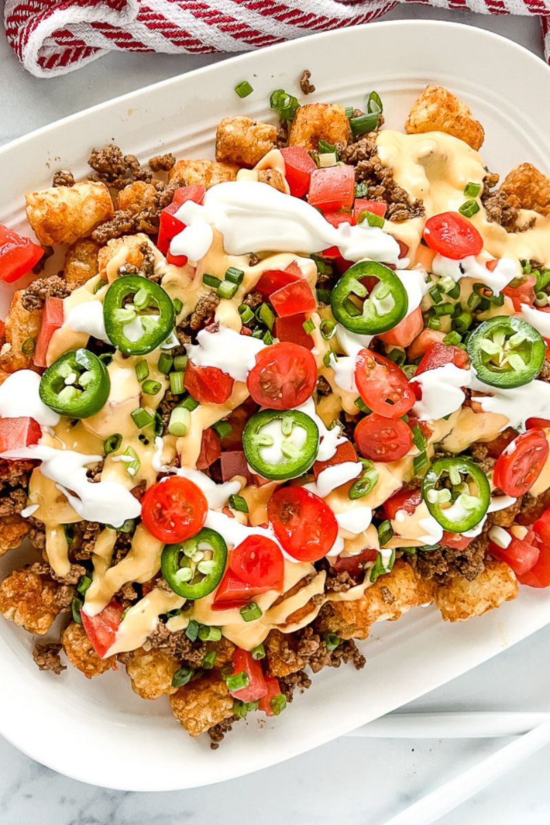 A plate of tachos.