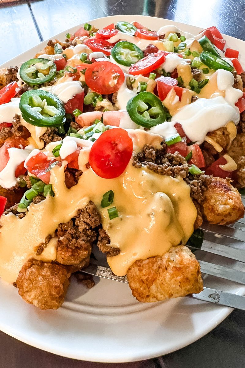 A plate of tachos.