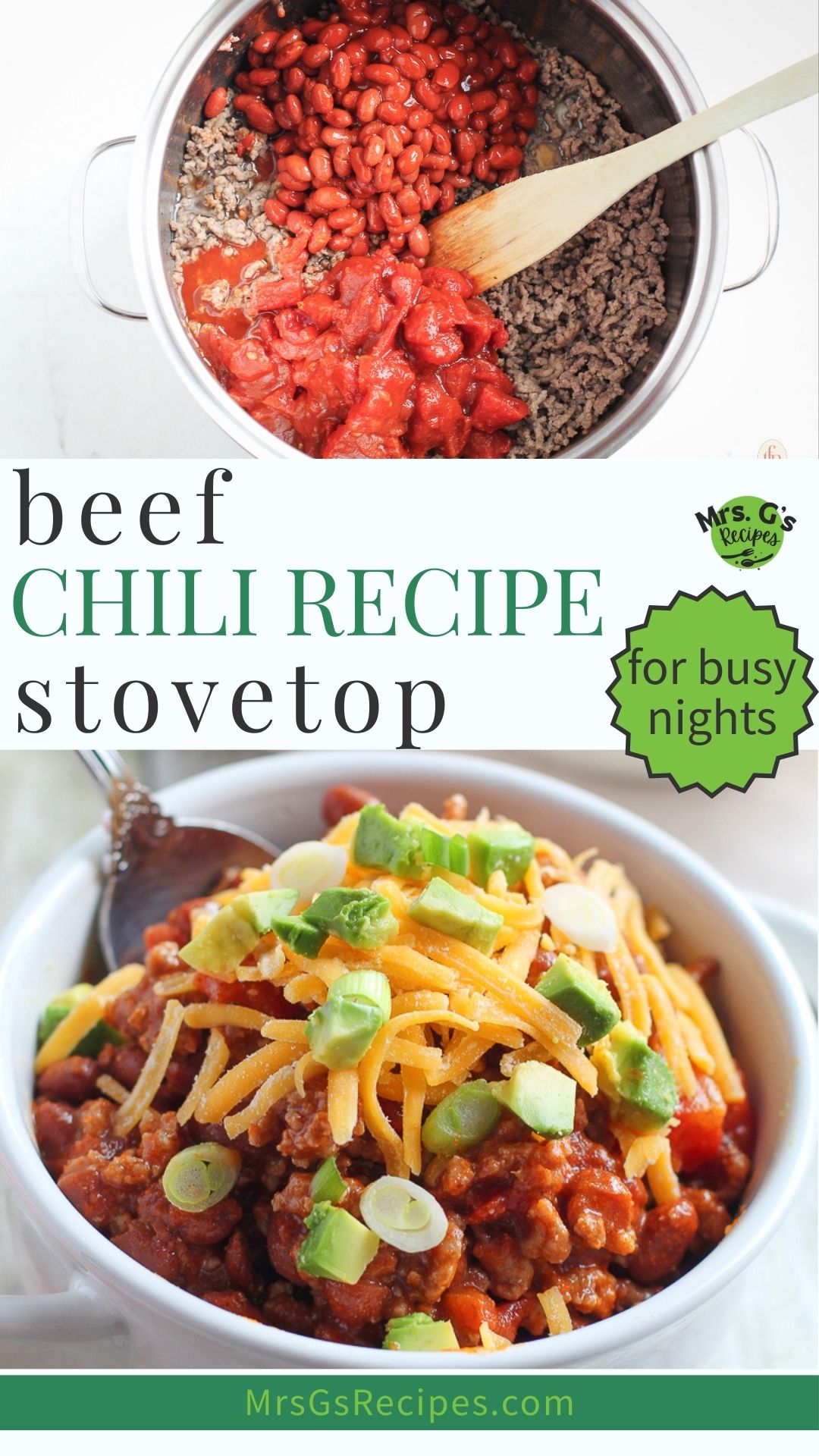 Titled graphic collage of 2 chili images.